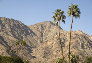Palm Springs is geheel omgeven door bergen | Palm Springs